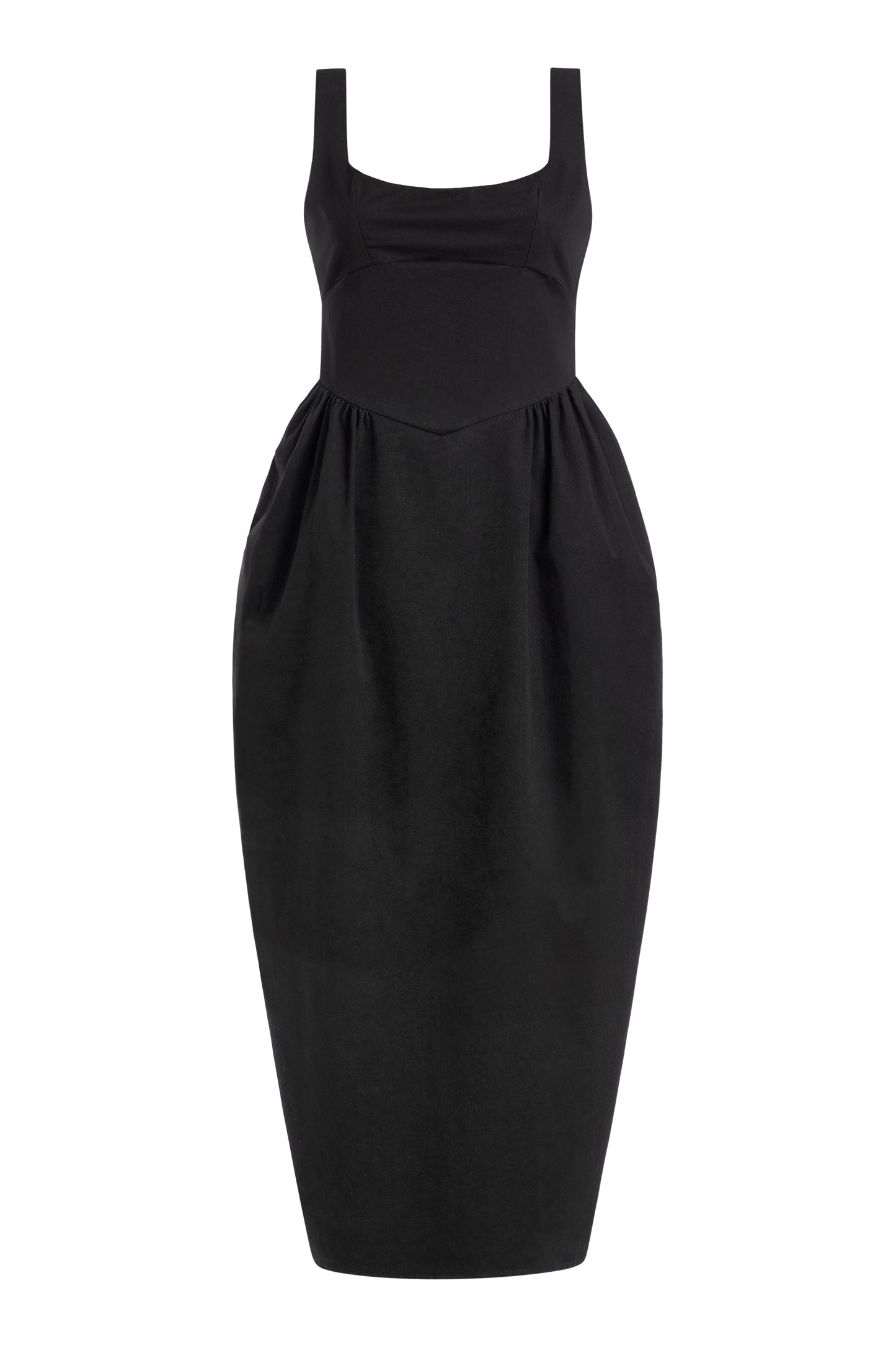 Tulip Dress - Black (Pre-Order)