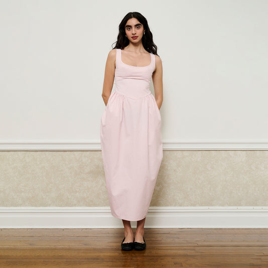 Tulip Dress - Mauve (Pre-Order)