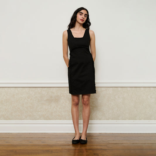 Apron Dress - Black (Pre-Order)